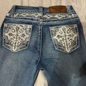 Westfield eagle cross bootcut jeans